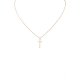 Metal Cross Pendant Necklace